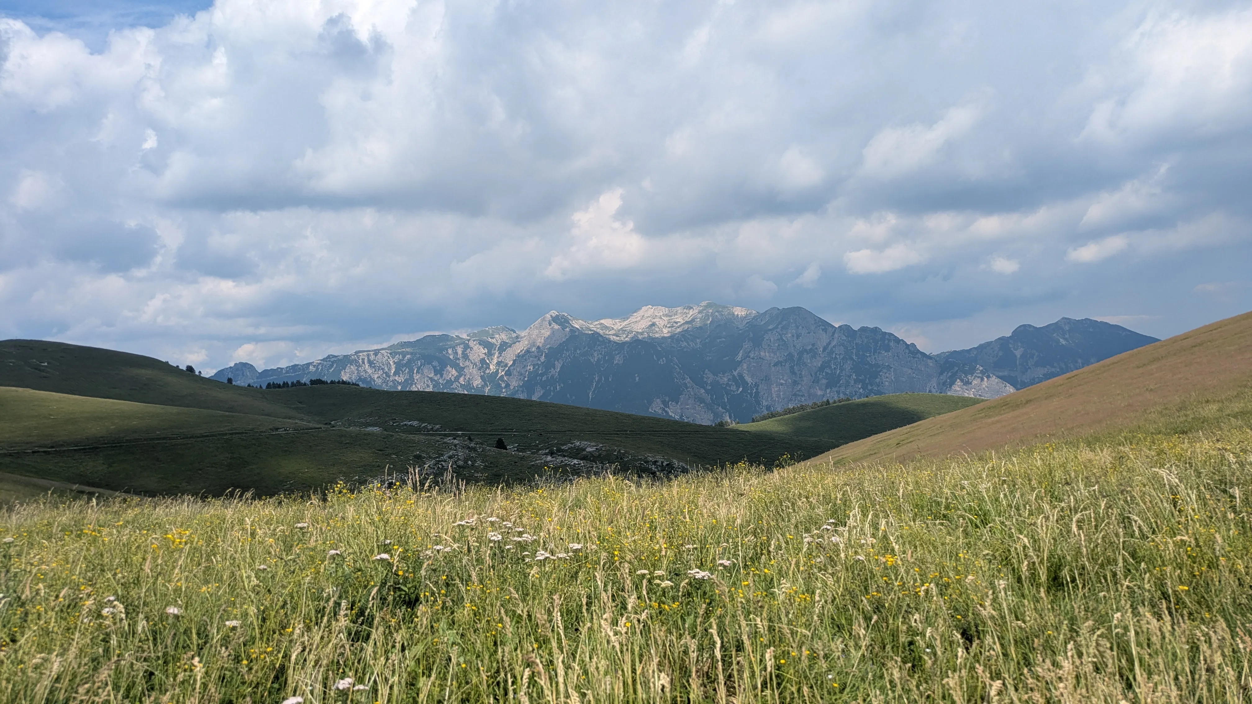 Mountains over the valley